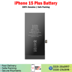 iPhone 15 Plus Battery Price In Pakistan