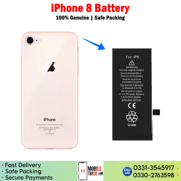 iPhone 8 Battery Price In Pakistan