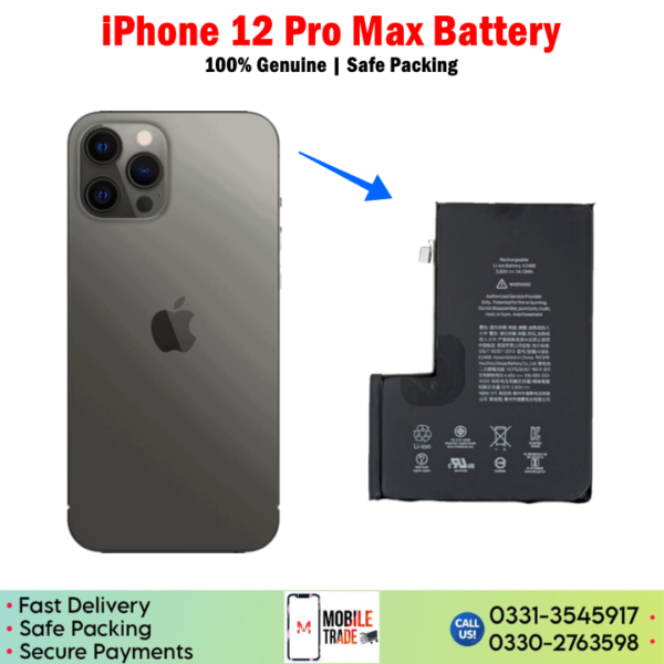 iPhone 12 Pro Max Battery Price In Pakistan