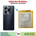 Infinix Hot 40 Battery Price In Pakistan