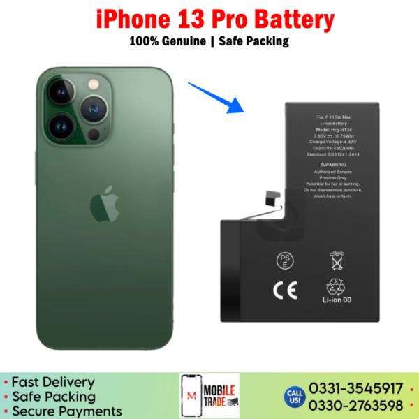 iPhone 13 Pro Battery Price In Pakistan