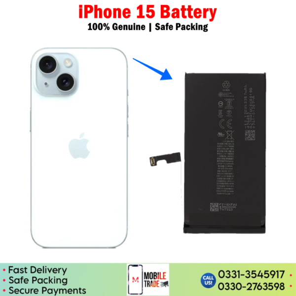 iPhone 15 Battery Price In Pakistan