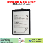 Infinix Note 12 G96 Battery Price In Pakistan