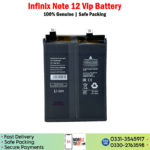 Infinix Note 12 Vip Battery Price In Pakistan