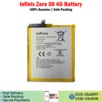 Infinix Zero 30 4G Battery Price In Pakistan