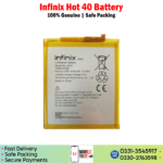 Infinix Hot 40 Battery Price In Pakistan
