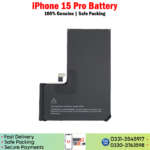 iPhone 15 Pro Battery Price In Pakistan