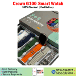Crown G100 7+1 Ultra Smart Watch