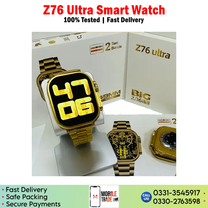Z76 Ultra Smart Watch Price In Pakistan