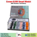 Crown G100 7+1 Ultra Smart Watch