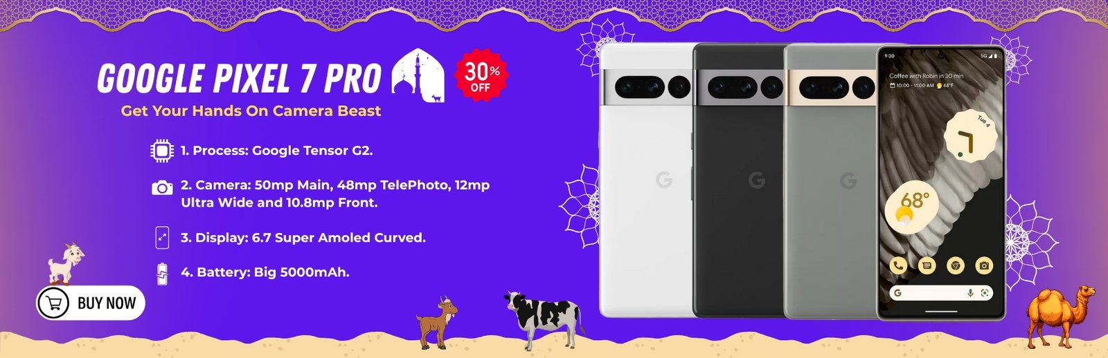 Google Pixel 7 Pro Bakra Eid Offer 2025