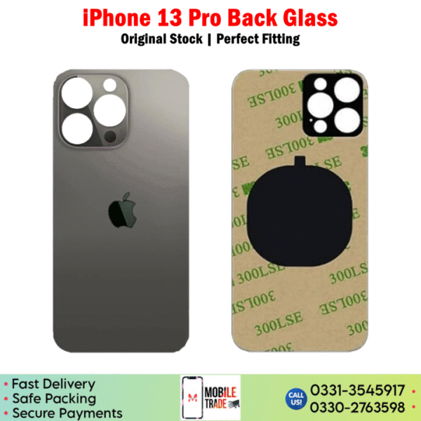 iPhone 13 Pro Back Glass Price In Pakistan