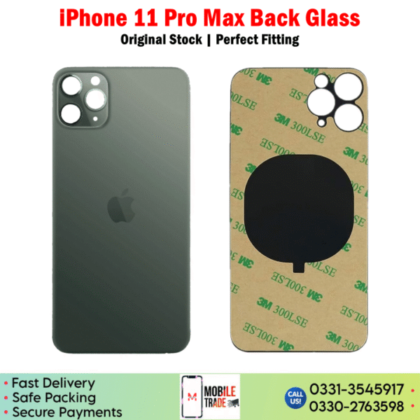 iPhone 11 Pro Max Back Glass Back Glass Price In Pakistan