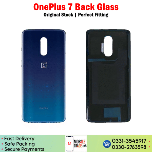 OnePlus 7 Back Glass Price In Pakistan