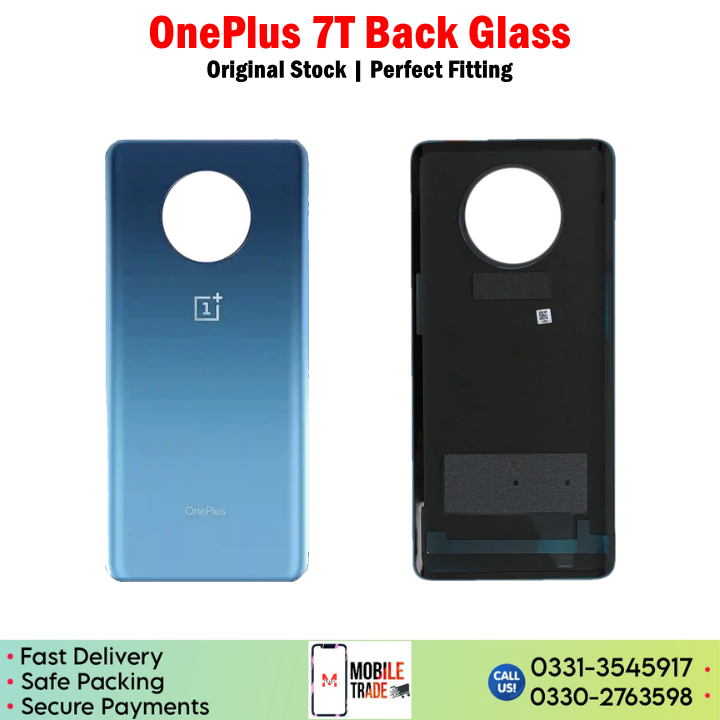 OnePlus 7T Back Glass Price In Pakistan