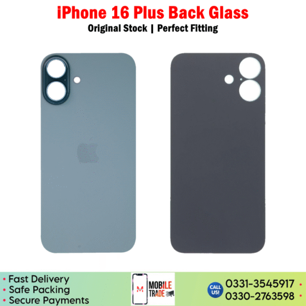 iPhone 16 Plus Back Glass Price In Pakistan