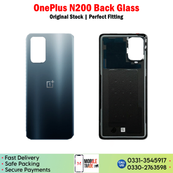 OnePlus Nord N200 Back Glass Price In Pakistan