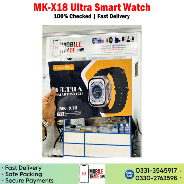 MK-X18 Ultra Smart Watch Price In Pakistan