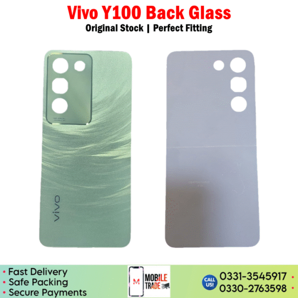 Vivo Y100 Back Glass Price In Pakistan