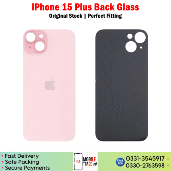 iPhone 15 Plus Back Glass Price In Pakistan