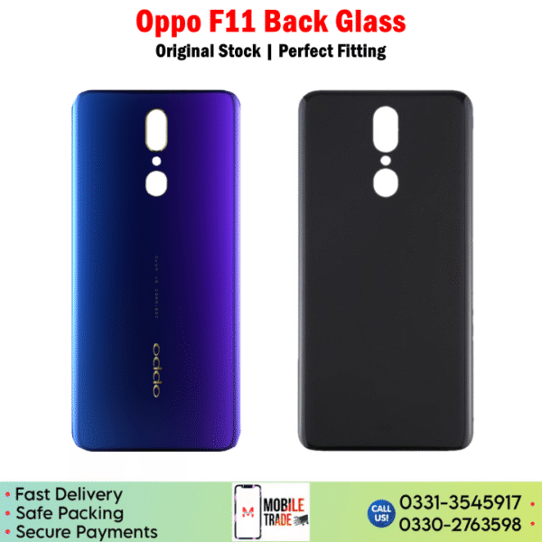 Oppo F11 Back Glass Price In Pakistan