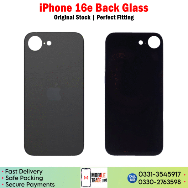 iPhone 16e Back Glass Price In Pakistan