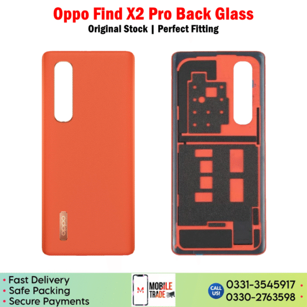 Oppo Find X2 Pro Back Glass Price In Pakistan