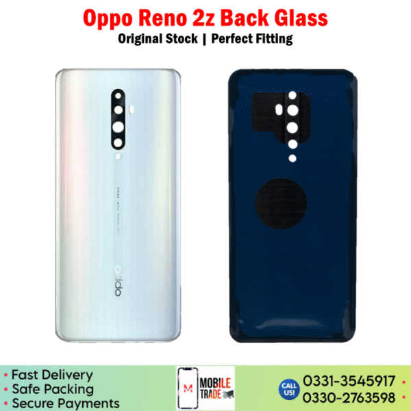Oppo Reno 2z Back Glass Price In Pakistan