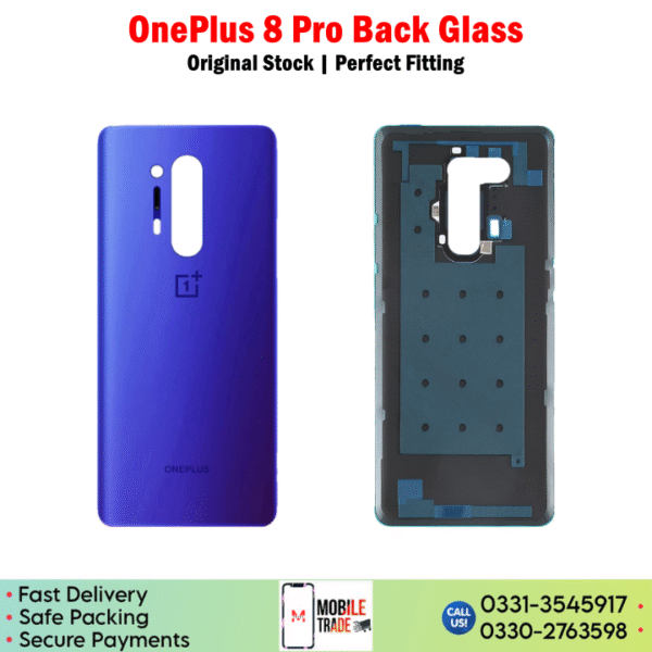 OnePlus 8 Pro Back Glass Price In Pakistan