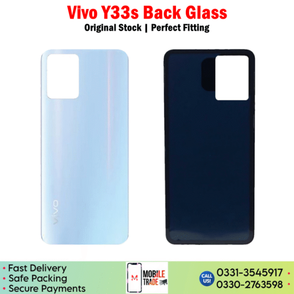 Vivo Y33s Back Glass Price In Pakistan