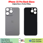 iPhone 15 Pro Back Glass Price In Pakistan