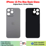 iPhone 15 Pro Max Back Glass Price In Pakistan