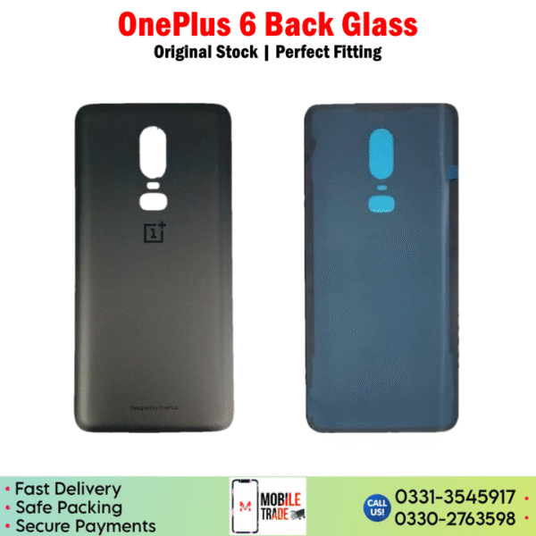 OnePlus 6 Back Glass Price In Pakistan