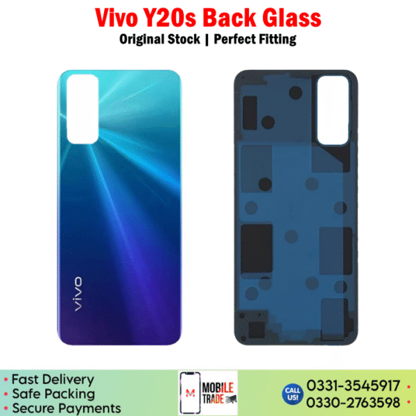 Vivo Y20s Back Glass Price In Pakistan