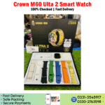 Crown M60 Ultra 2 Smart Watch Price In Pakistan