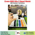 Crown M60 Ultra 2 Smart Watch Price In Pakistan