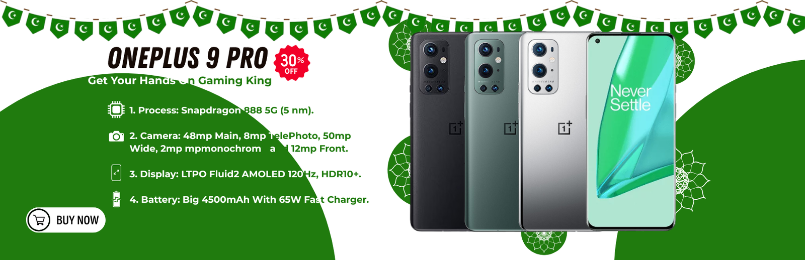 OnePlus 9 Pro Offer Price In Pakistan.
