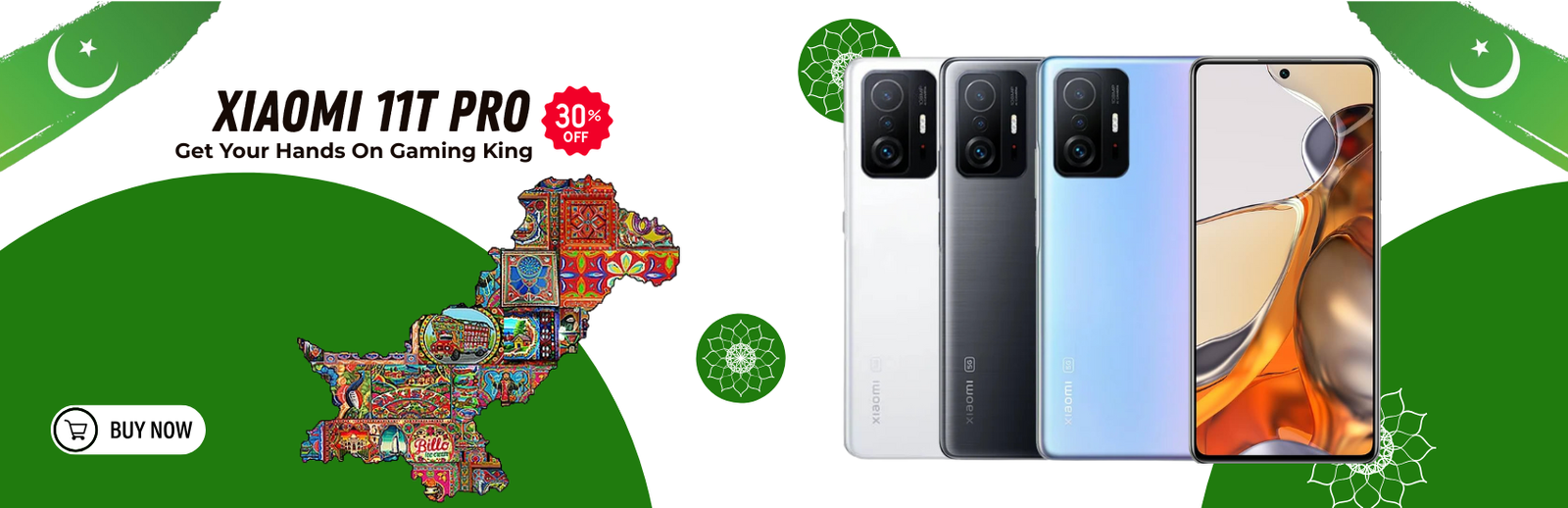 Xiaomi 11T Pro Azadi Offer Price In Pakistan.