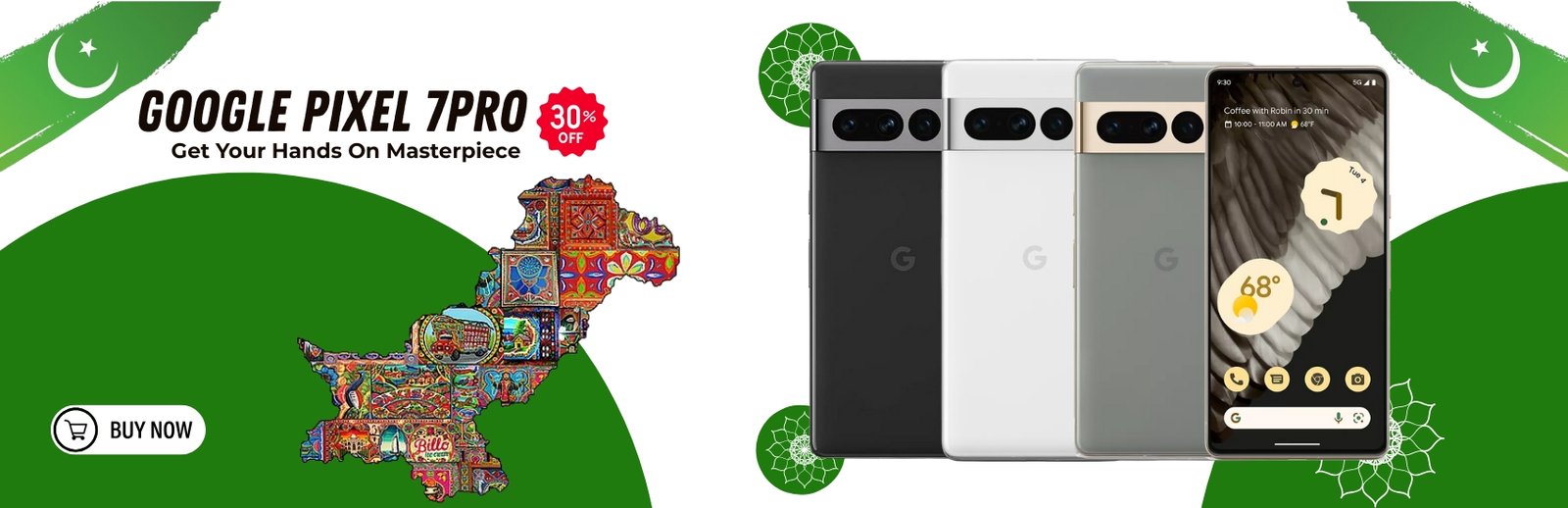 Google Pixel 7 Pro Azadi Offer Price In Pakistan.