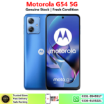 Motorola G54 5G Price In Pakistan 2026