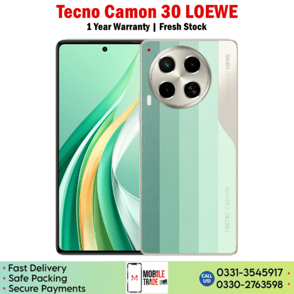 Tecno Camon 30 LOEWE Price In Pakistan 2025