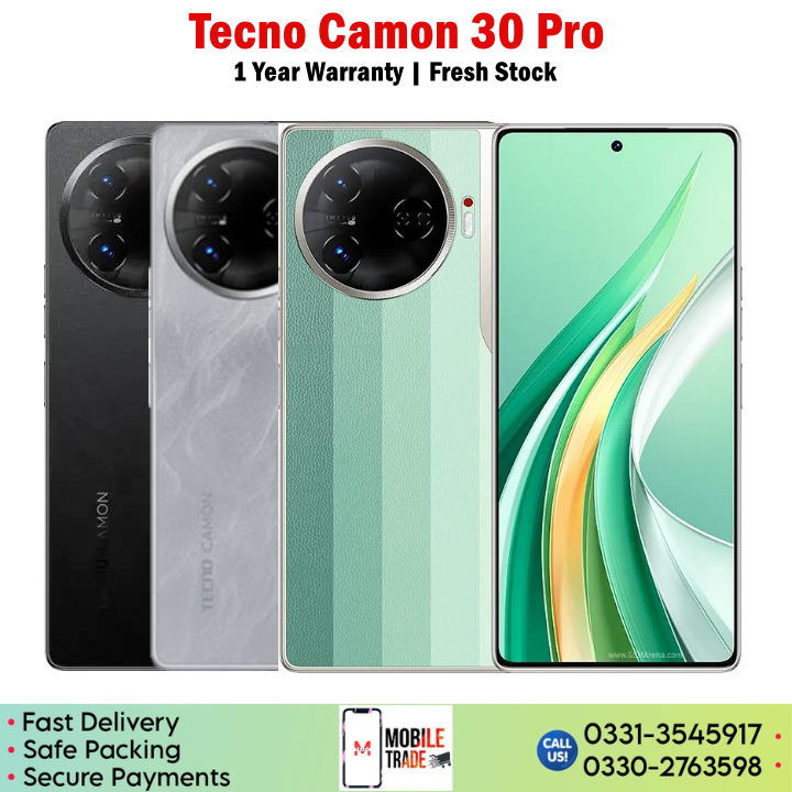 Tecno Camon 30 Pro Price In Pakistan 2025