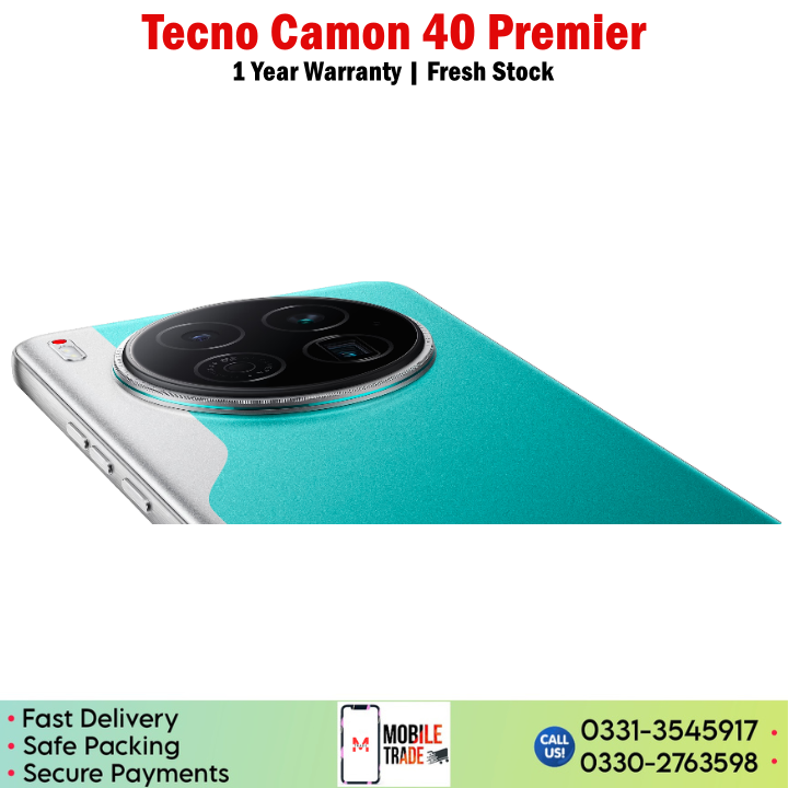 Tecno Camon 40 Premier Price In Pakistan