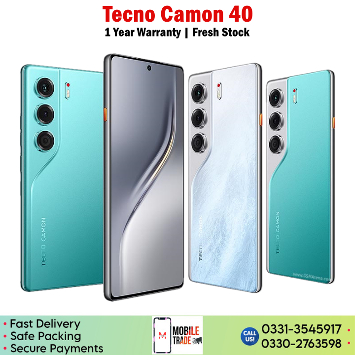 Tecno Camon 40 Price In Pakistan 2025