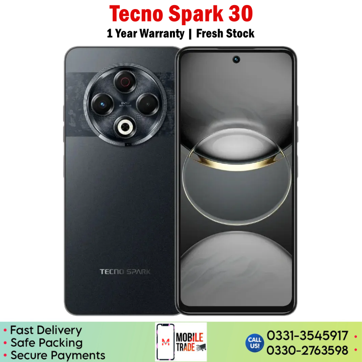 Tecno Spark 30 Price In Pakistan