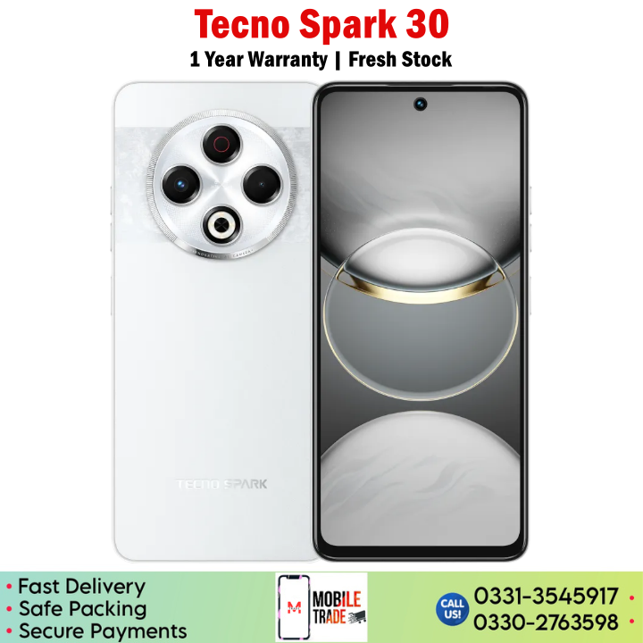 Tecno Spark 30 Price In Pakistan 2025