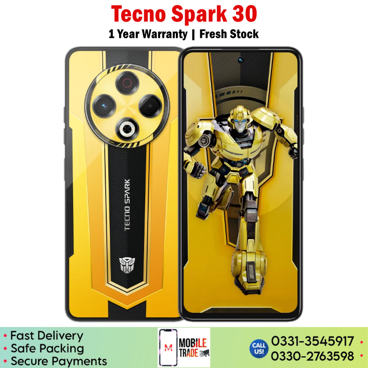 Tecno Spark 30 Price In Pakistan