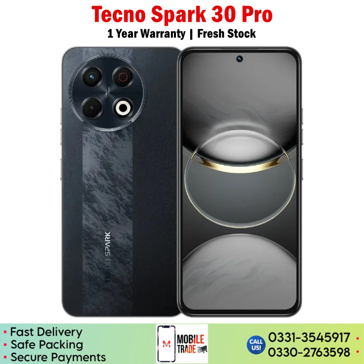 Tecno Spark 30 Pro Price In Pakistan