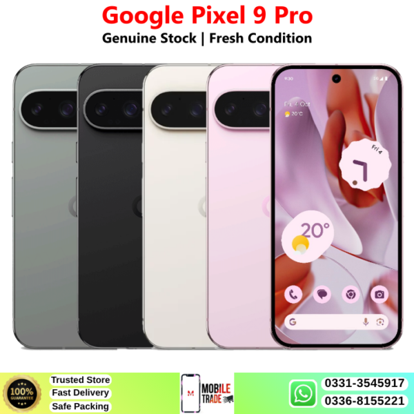 Google Pixel 9 Pro Price In Pakistan 2026
