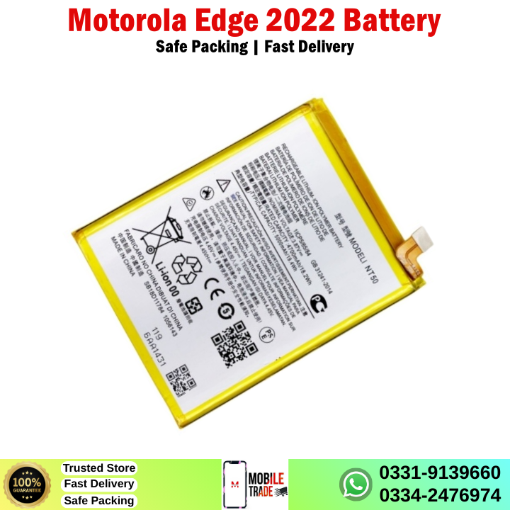 Motorola Edge 2022 Battery Price In Pakistan Motorola Edge 2022 Battery Price In Pakistan